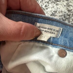 Madewell Women's High-Rise Jeans in Classic Blue